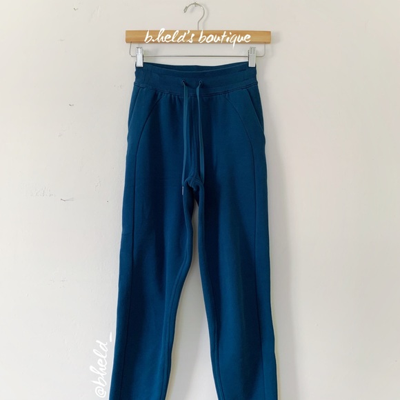 lululemon Scuba High-Rise Jogger 28" in Blue Borealis Teal Size 2 New NWOT - Picture 1 of 16